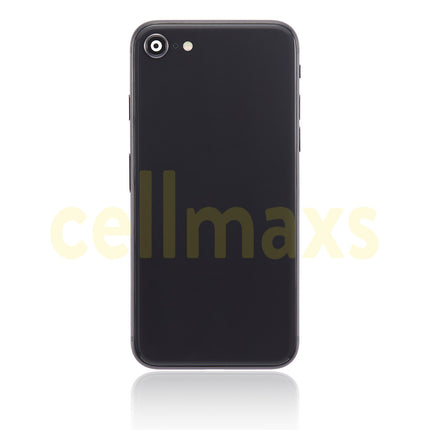 Cellmaxs For iPhone 8 Back Housing Cover Replacement With Wireless Charging Power Volume Flex Camera Lens Button Keys Sim Card Tray Free Tools
