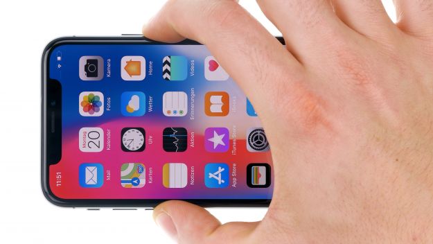 Switching off your iPhone X