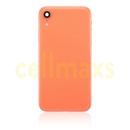Cellmaxs For iPhone X XR XS Max Back Housing Cover Replacement With Power Volume Button Keys Camera Lens Sim Card Tray Free Tools