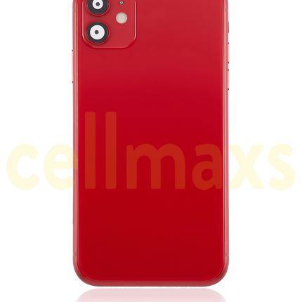 Cellmaxs For iPhone 11 Pro Max Back Housing Cover Replacement With Power Volume Button Keys Camera Lens Sim Card Tray Free Tools