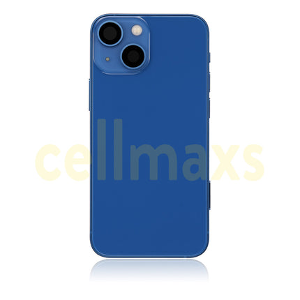 Cellmaxs For iPhone 13 Mini Pro Max Back Housing Cover Replacement With Power Volume Button Keys Camera Lens Sim Card Tray Free Tools