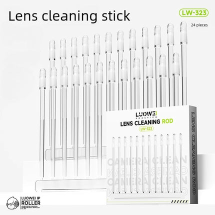 LUOWEI Camera Lens Cleaning Swab Dust Removal Stick for Camera Surface Cleaning No Adhesive Residue Washable Reusable