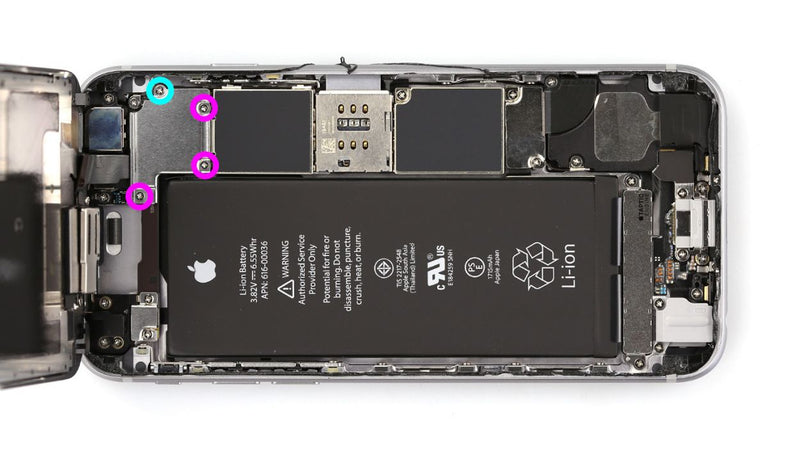 Disconnecting the display connectors