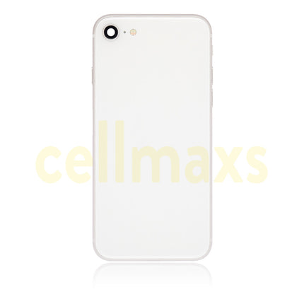 Cellmaxs For iPhone SE 3st 2022 Back Housing Cover Replacement With Wireless Charging Power Volume Flex Camera Lens Button Keys Sim Card Tray Free Tools