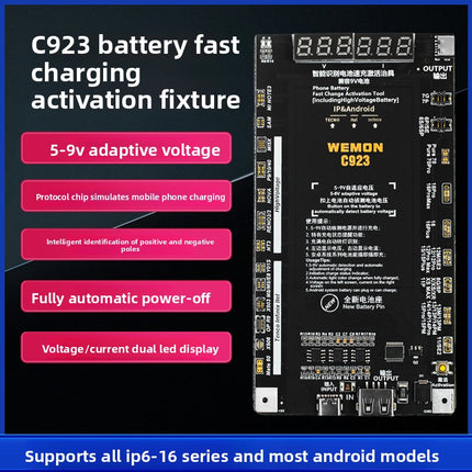Battery Charging Activation Board Activator For Android iPhone 11 12 13 14 15 16 Mobile Phone Battery