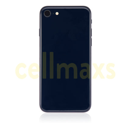 Cellmaxs For iPhone SE 3st 2022 Back Housing Cover Replacement With Wireless Charging Power Volume Flex Camera Lens Button Keys Sim Card Tray Free Tools