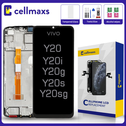 For VIVO Y01 Y11S Y20 Y20G Y20SG Y20i Y12S Y12A Y15S Y15A Y30g Y30 Standard Y3S 2021 LCD