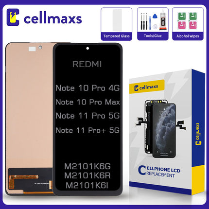 For XIAOMI REDMI Note 10 4G Pro Max Note 11 Pro+ 5G LCD