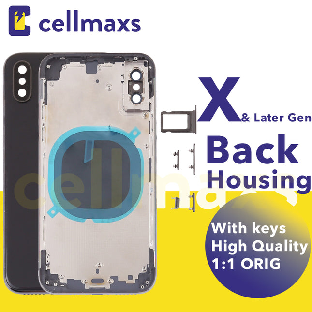 For Apple iPhone X XS XR XS Max SE 2020 2022 Back Housing