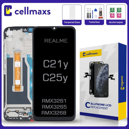 For REALME C21y C25y LCD