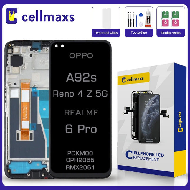 For OPPO A92s Reno4 Z 5G REALME 6 Pro LCD