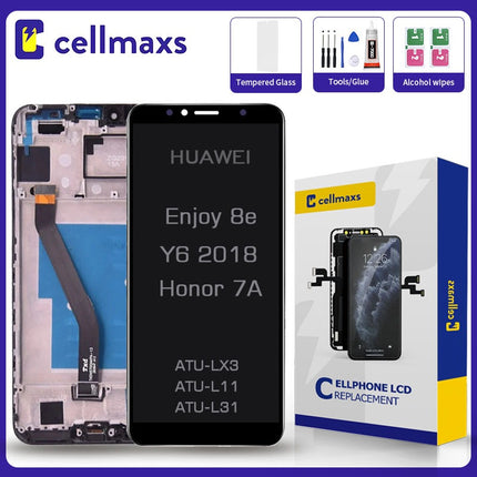For HUAWEI Y6 2018 Y6 Prime 2018 Enjoy 8E HONOR 7A LCD