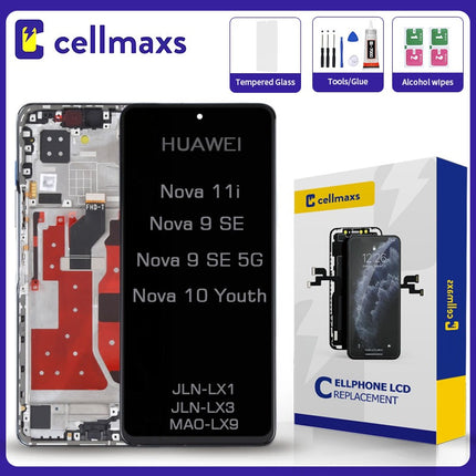 For HUAWEI Nova 9 SE 4G 5G Nova 10 Youth 11i Honor 50 LCD