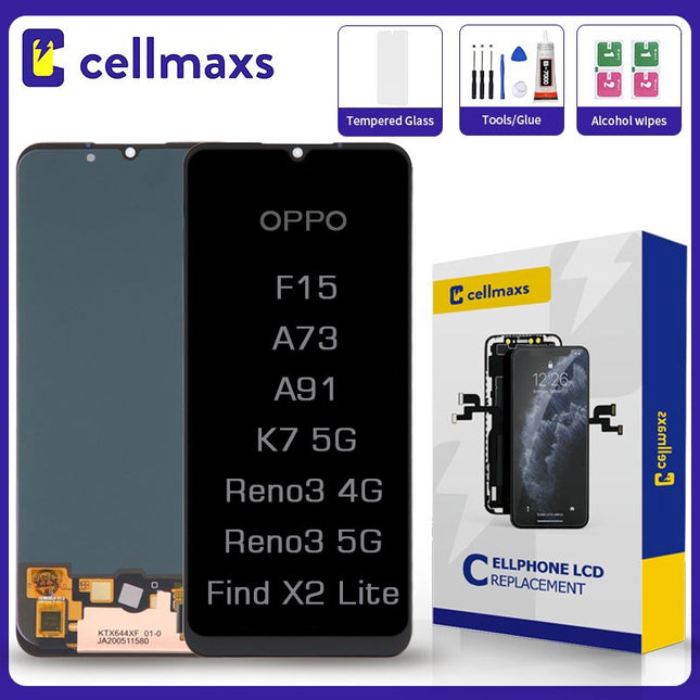 For OPPO F15 A73 A91 K7 Reno3 4G 5G LCD