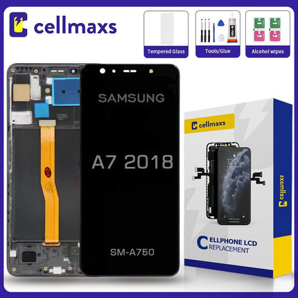 For SAMSUNG Galaxy A7 2018 LCD
