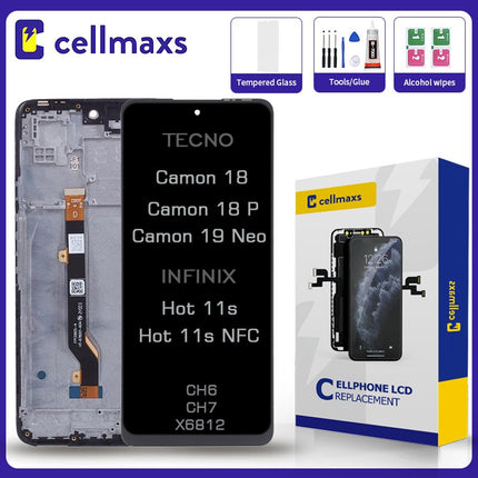 For INFINIX Hot 11s NFC TECNO Camon 18 P LCD