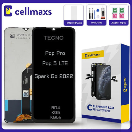 For TECNO Pop 5 Pro Lite Spark Go 2022 LCD