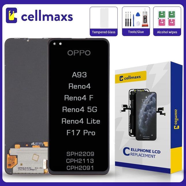 For OPPO A93 Reno4 F Lite 5G F17 Pro LCD
