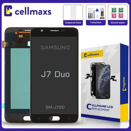 For SAMSUNG Galaxy J7 Duo J720 LCD
