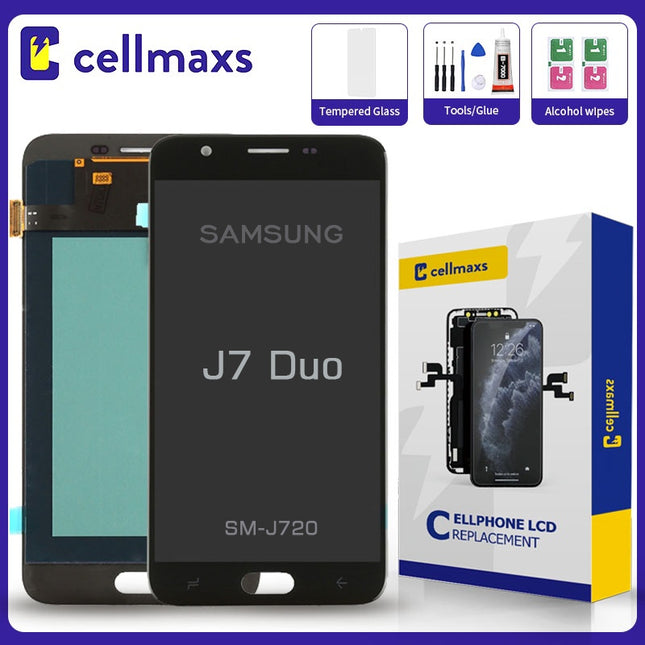 For SAMSUNG Galaxy J7 Duo J720 LCD