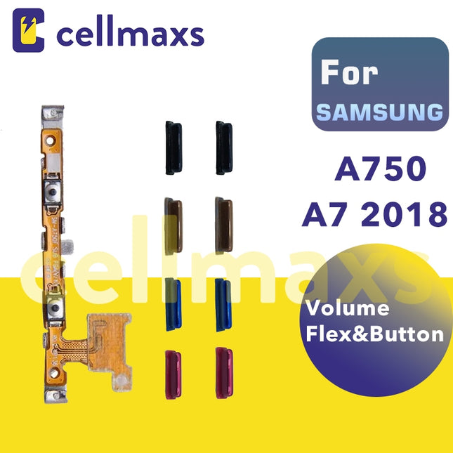 For SAMSUNG Galaxy A7 2018 Power Volume Button Flex