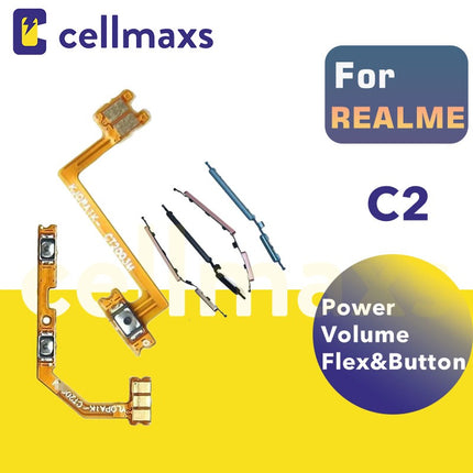 For REALME C2 OPPO A1k Power Volume Button Flex