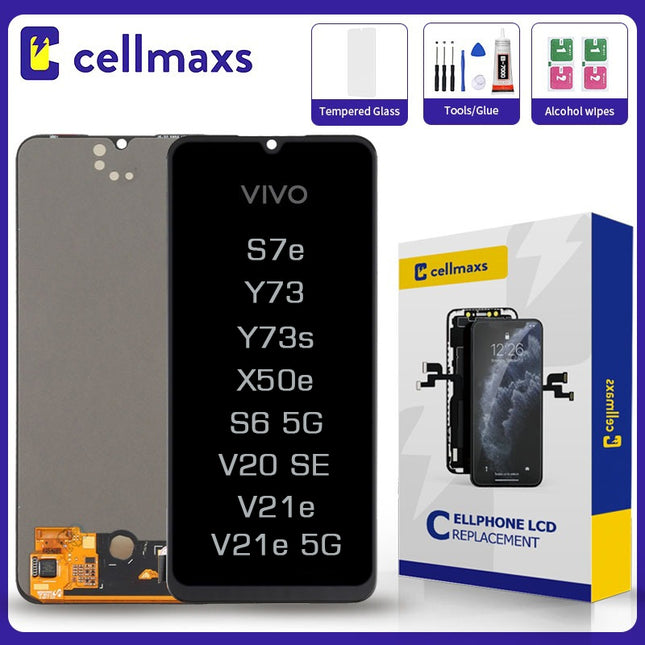For VIVO S6 5G S7e Y73 Y73s X50e V20 SE V21e 5G LCD