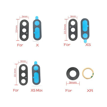 Rear Camera Lens For Apple iPhone 6 6s 7 8 Plus X XR XS 11 12 Pro Max 12Mini
