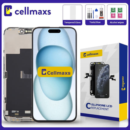 For Apple iPhone 13 14 15 16 Mini Pro Plus Max LCD