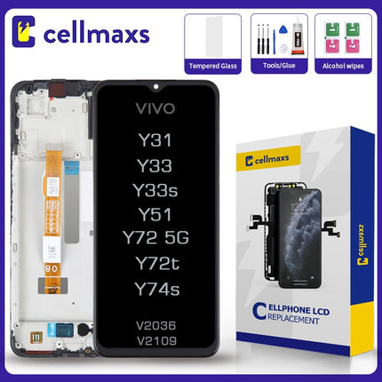 For VIVO Y31 Y33 Y51 Y52 Y53s Y55 Y72 Y74s Y75 Y76 Y77 LCD