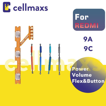 For XIAOMI REDMI 9A 9C Power Volume Button Flex