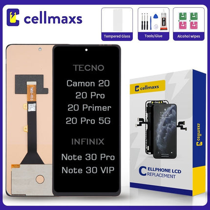 For TECNO Camon 20 Primer  INFINIX Note 30 4G Pro VIP LCD