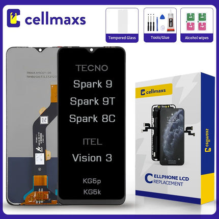 For TECNO Spark 9 8C 9T ITEL Vision 3 LCD