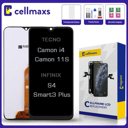 For INFINIX Hot S4 Smart3 Plus TECNO Camon i4 11S LCD