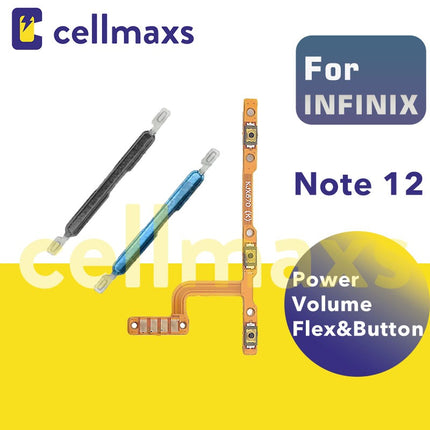 For INFINIX Note 12 Power Volume Button Flex