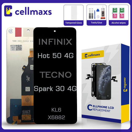 For INFINIX Hot 50 4G TECNO Spark 30 4G LCD