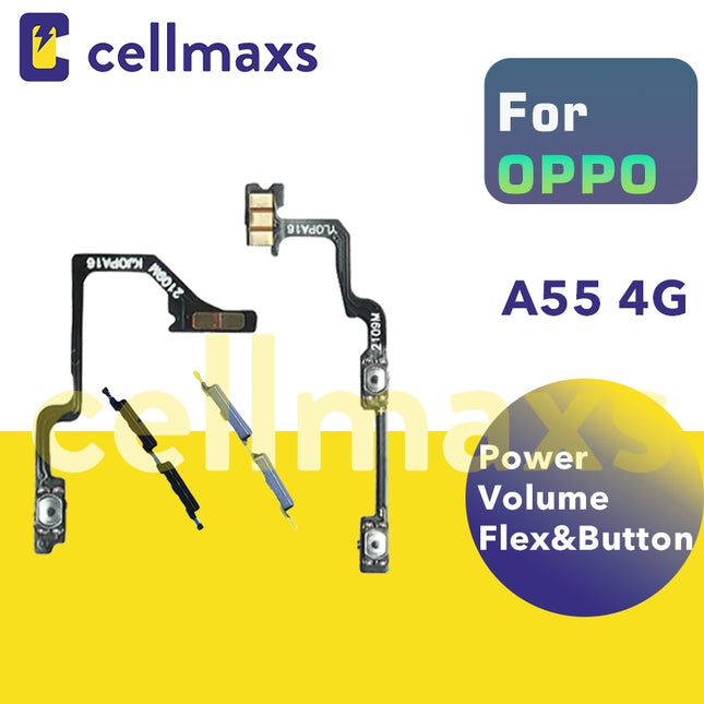 For OPPO A55 4G Power Volume Button Flex
