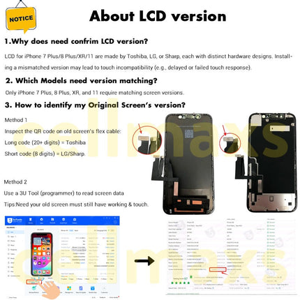 For Apple iPhone X XS XR Max 11 12 13 14 15 Mini Pro Plus Max ORIG LCD