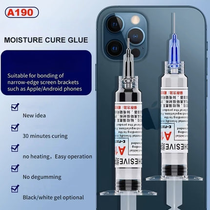 A190 Black Transparent Glue