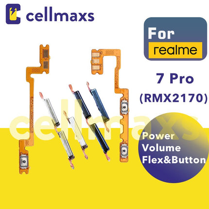 For REALME 7 Pro Power Volume Button Flex