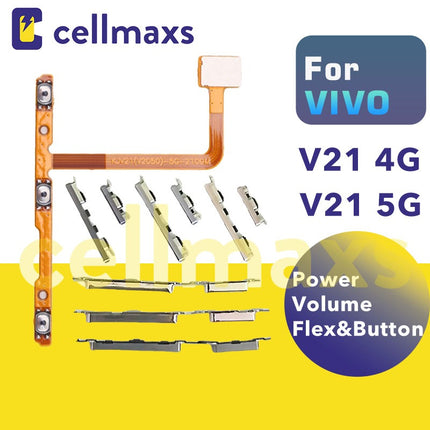 For VIVO V21 4G 5G Power On Off Volume Flex Button V2066 V2050