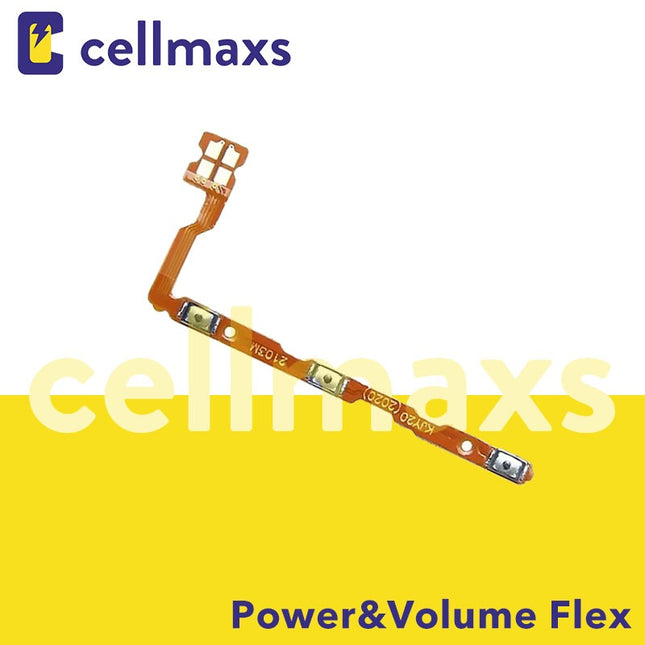 For VIVO Y20 Y20i Y20S Y20G Y12S Y12A Y11S Power Volume Button Flex