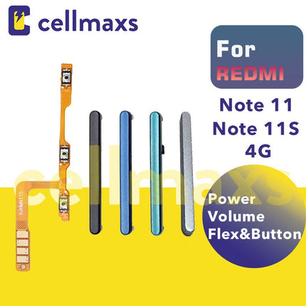 For REDMI Note 11 11S Power Volume Button Flex