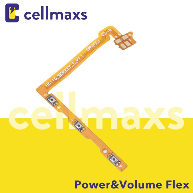 For TECNO Pouvoir 4 Pro Power Volume Button Flex