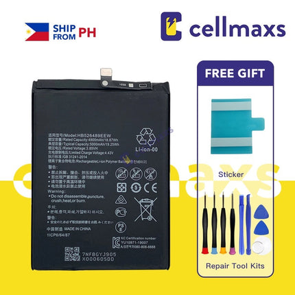 For HUAWEI Y6P 2020 Honor 9A Enjoy 10E HB526489EEW Battery