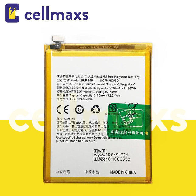 For OPPO A83 BLP649 Battery