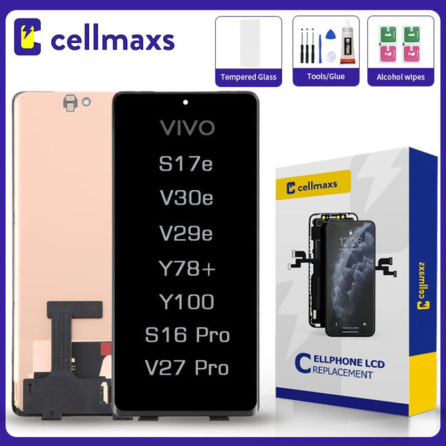 For VIVO S16 Pro V27 Pro Y78+ S17e V30e V29e Y100 Y200 Y300 Pro Plus 5G AMOLED LCD