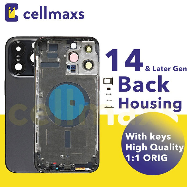 For Apple iPhone 14 Plus Pro Max Back Housing
