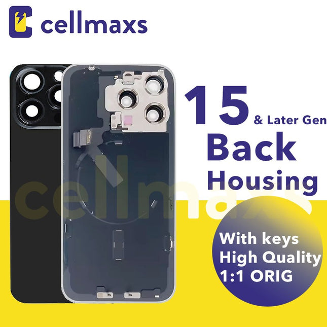 For Apple iPhone 15 Plus Pro Max Back Housing