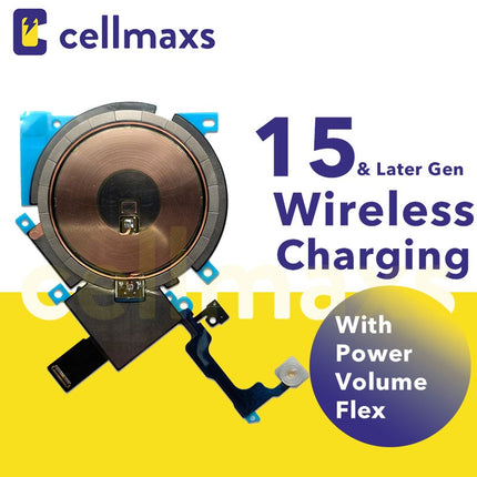 For Apple iPhone 15 Plus Pro Max Wireless Charging Flex